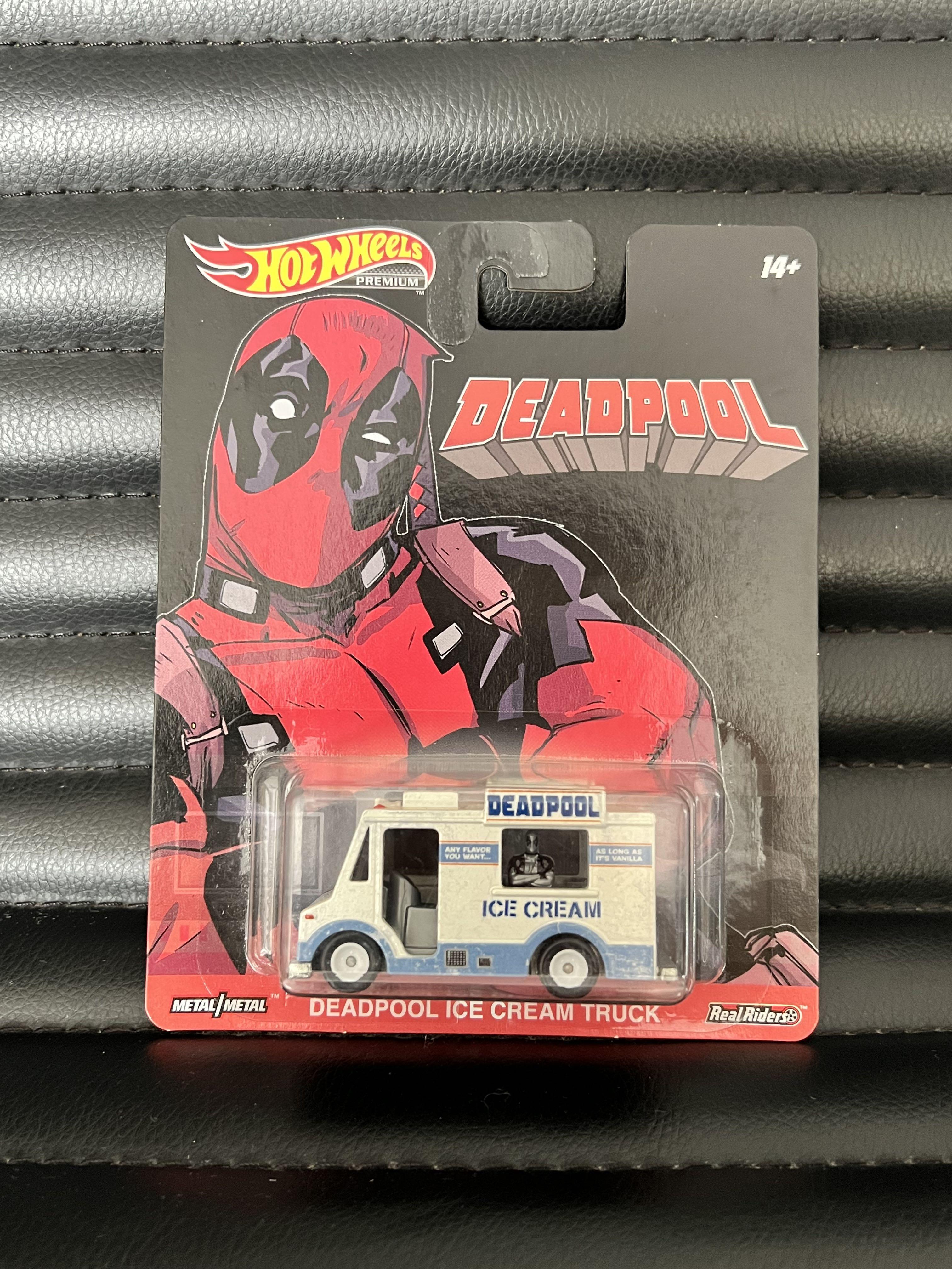 Hot wheels deadpool shop ice cream truck