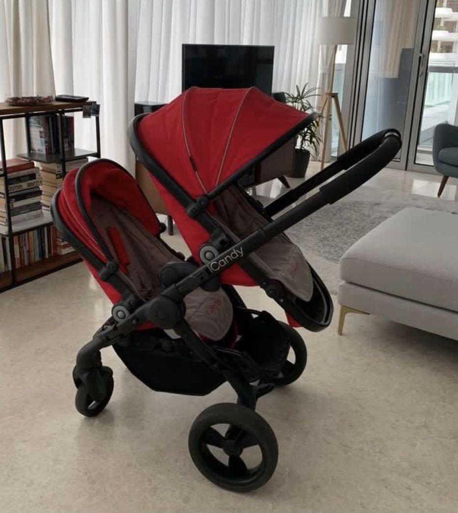 icandy peach double raincover