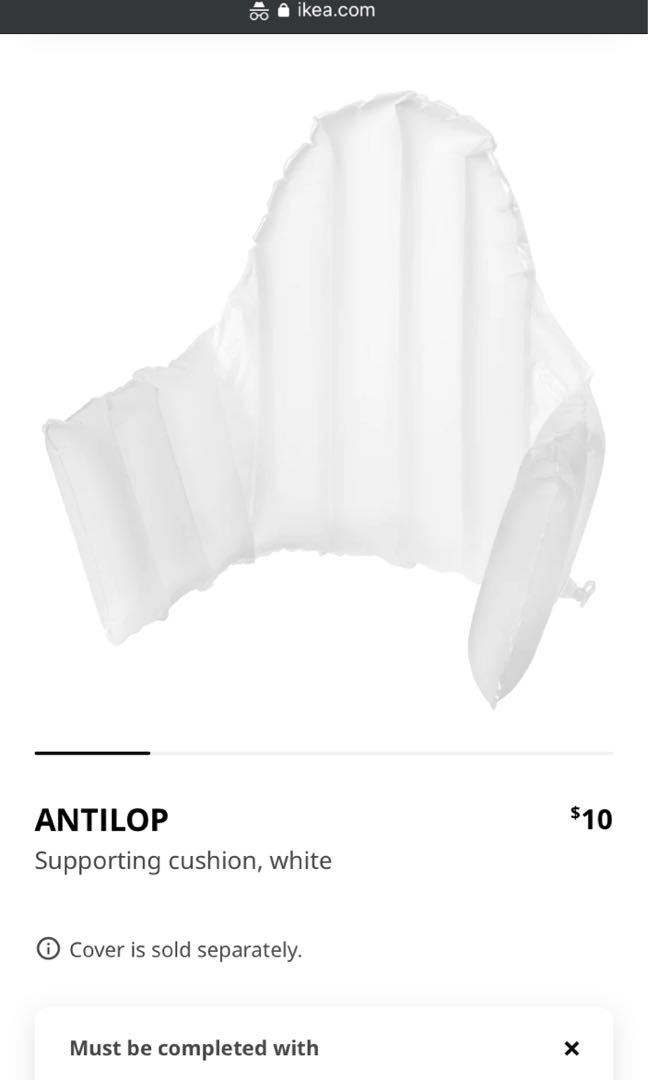ikea antilop inflatable insert
