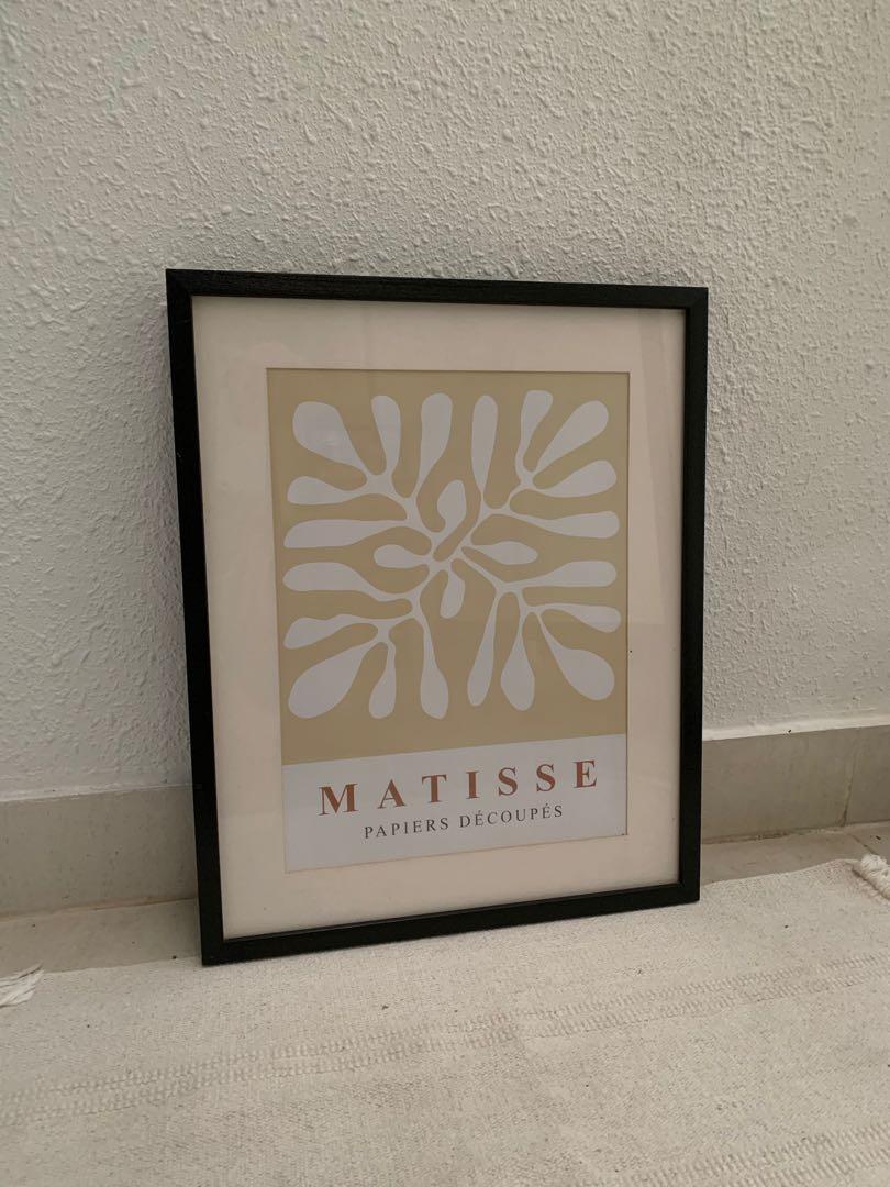 Ikea frame with Matisse HD print, Furniture & Home Living, Home Decor