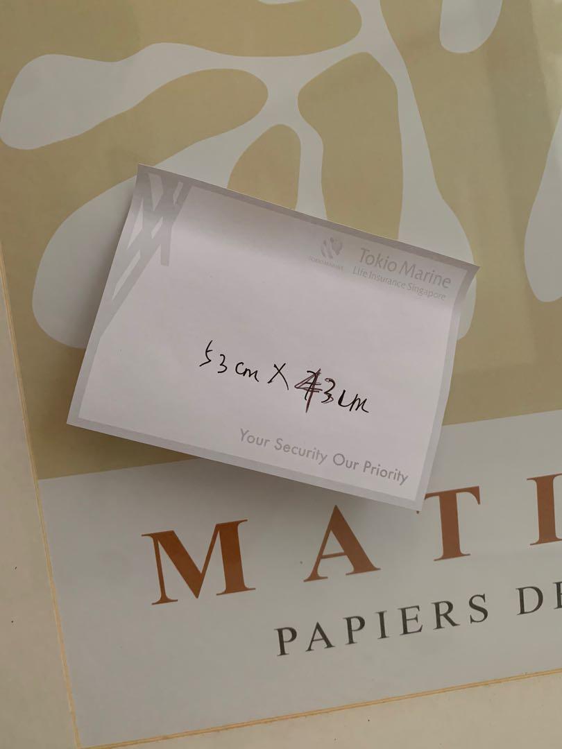 Ikea frame with Matisse HD print, Furniture & Home Living, Home Decor