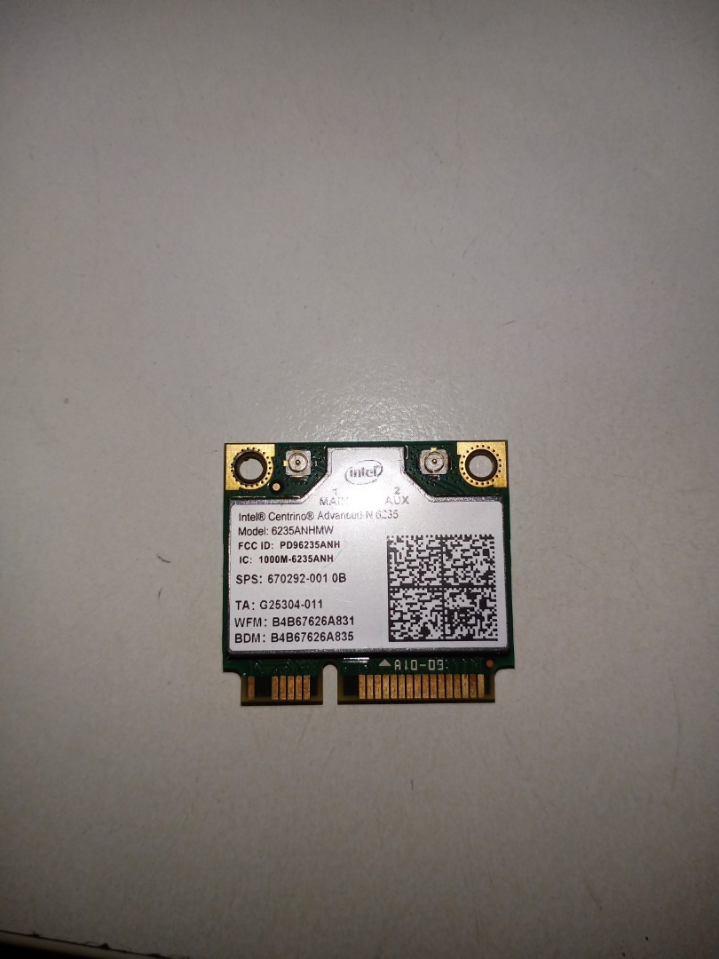 Intel Centrino Advanced-N 6235 Wireless 6235ANHMW Mini PCI-E wifi Card