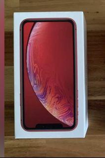 iPhone XR Red 64GB Box only