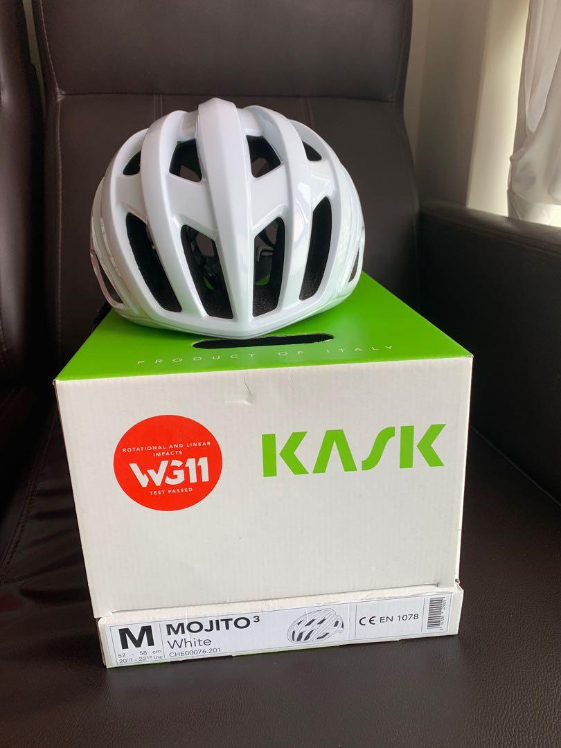 Kask mojito 3 white medium