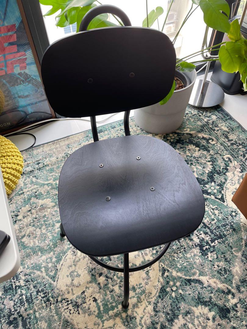 Kullaberg swivel shop chair black