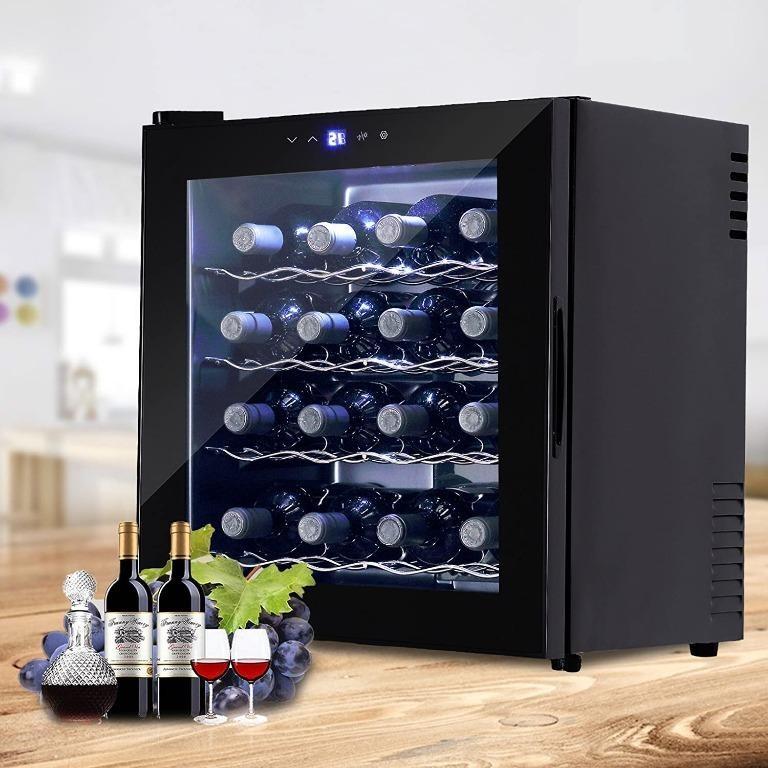 KUPPET BCW48A 16 Bottles Thermoelectric Freestanding Wine Cooler