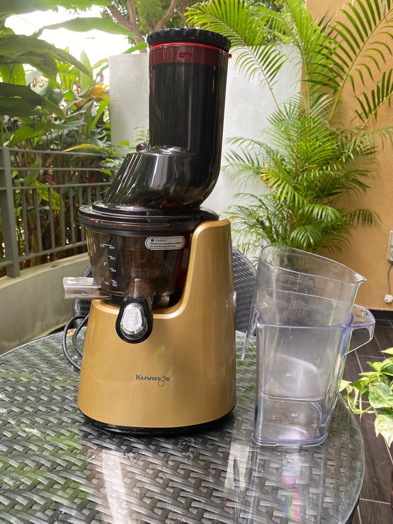 Kuvings slow juicer NS721CBM2 (Gold), TV & Home Appliances, Kitchen