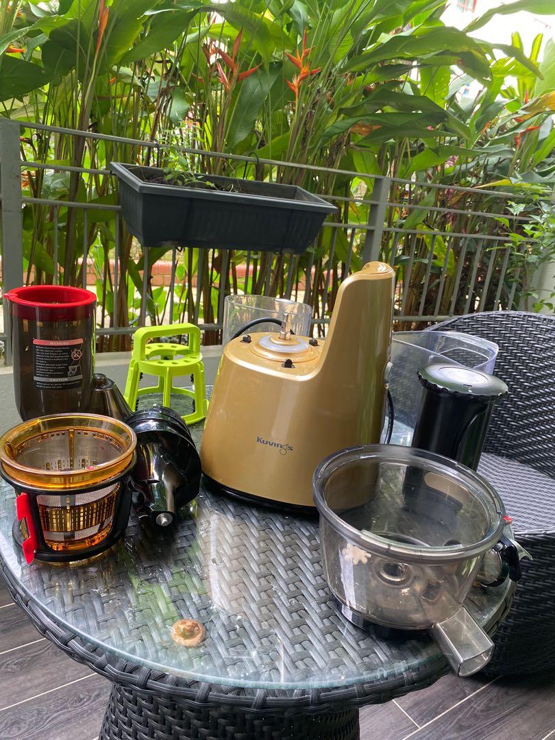 Kuvings slow juicer NS721CBM2 (Gold), TV & Home Appliances, Kitchen