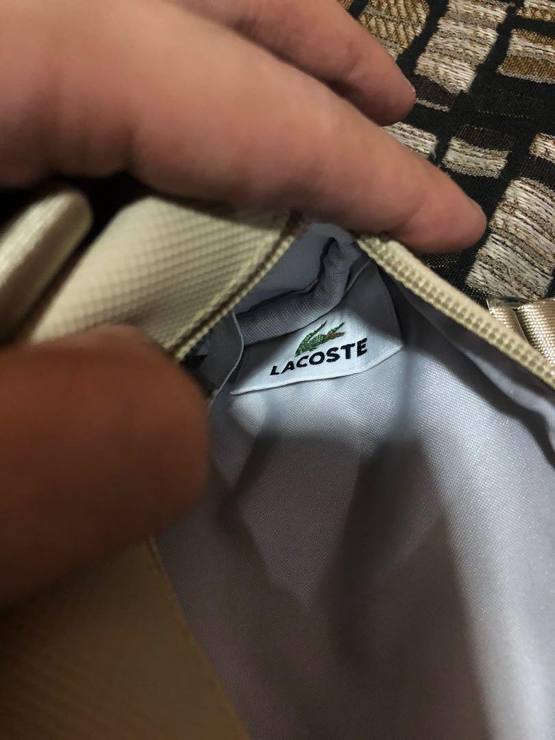 Lacoste Cylinder Bag, Women's Fashion, Bags & Wallets, Clutches on