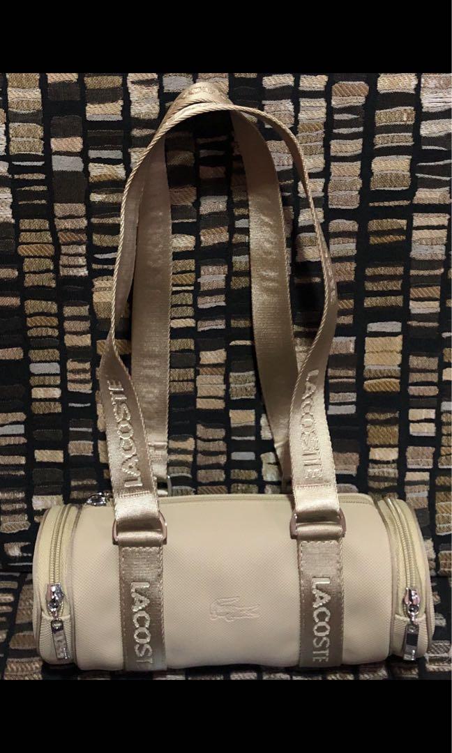 Lacoste Cylinder Bag, Women's Fashion, Bags & Wallets, Clutches on