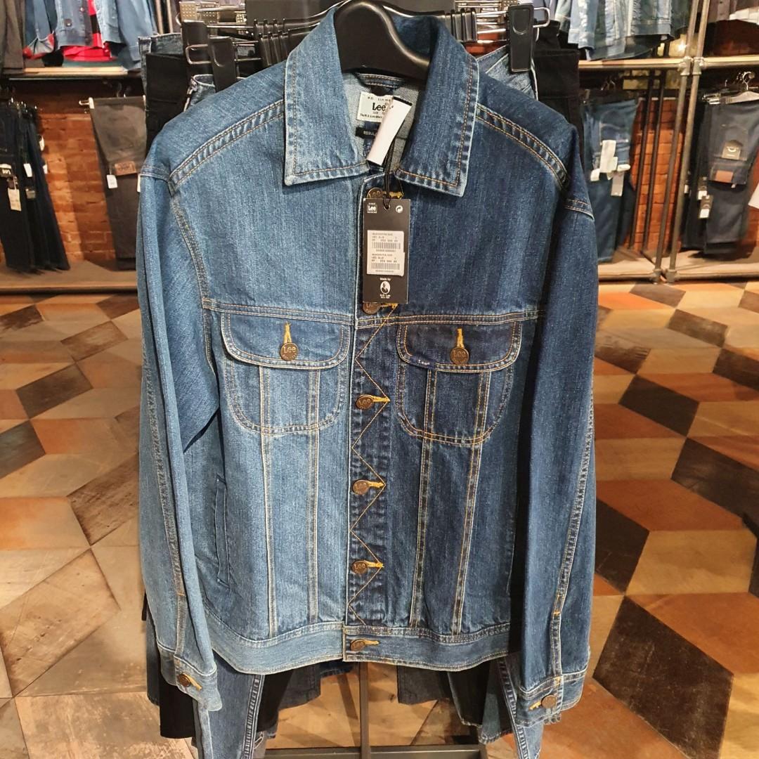 Two tone lee jeans top