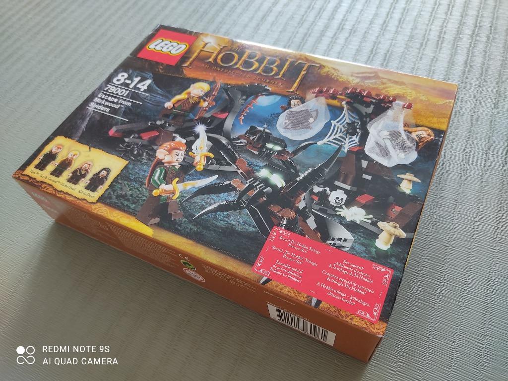 Lego hobbit escape from mirkwood spiders clearance