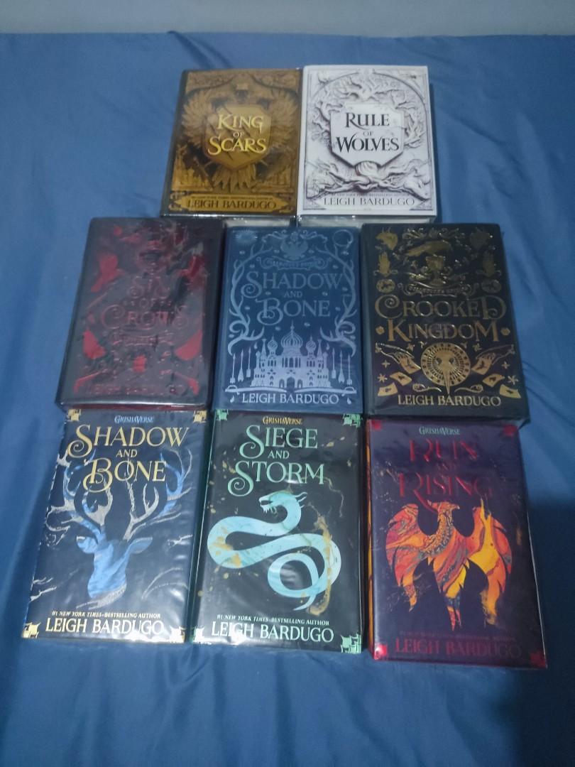 Leigh Bardugo Set, Shadow and Bone trilogy, Six of Crows Duology Col Ed ...