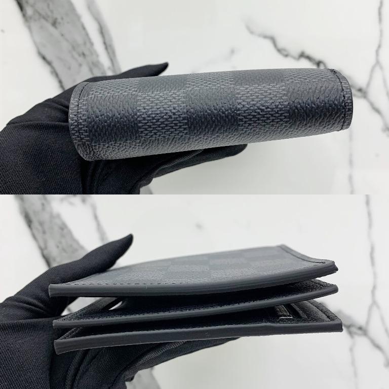 Louis Vuitton Damier Graphite Mens Wallet N60053 Amerigo