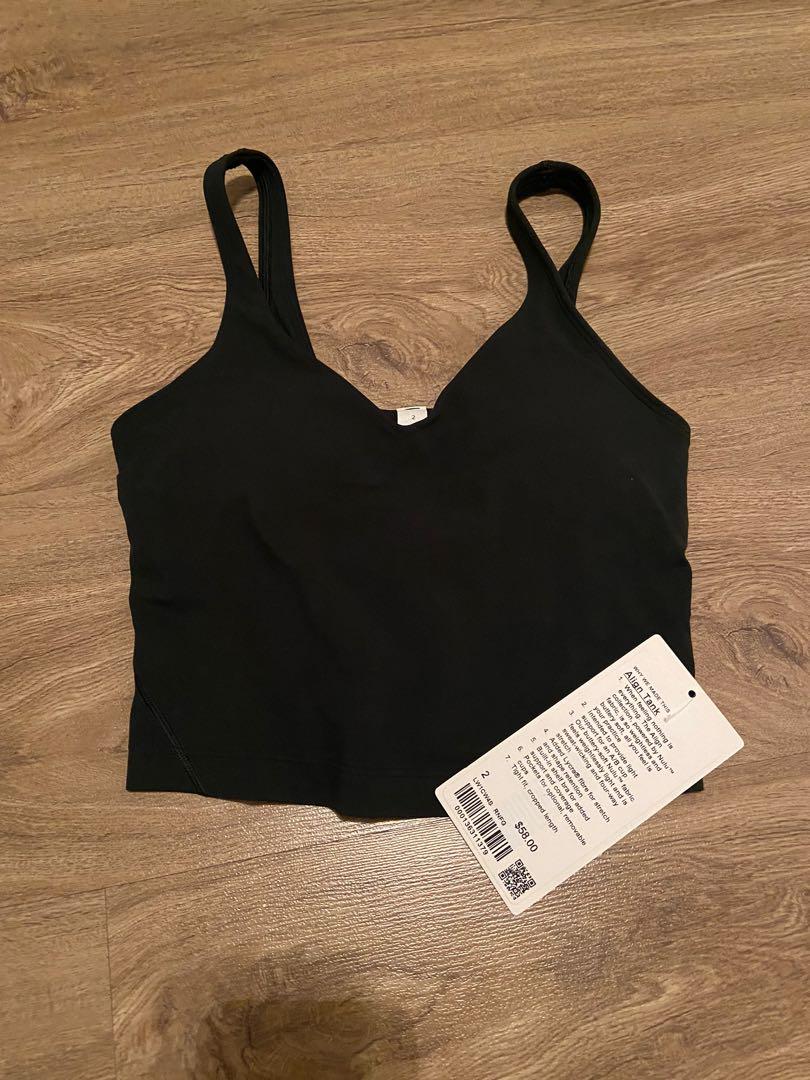 Lululemon Align Tank Rainforest Green Size 2, Women's Fashion, Activewear  on Carousell