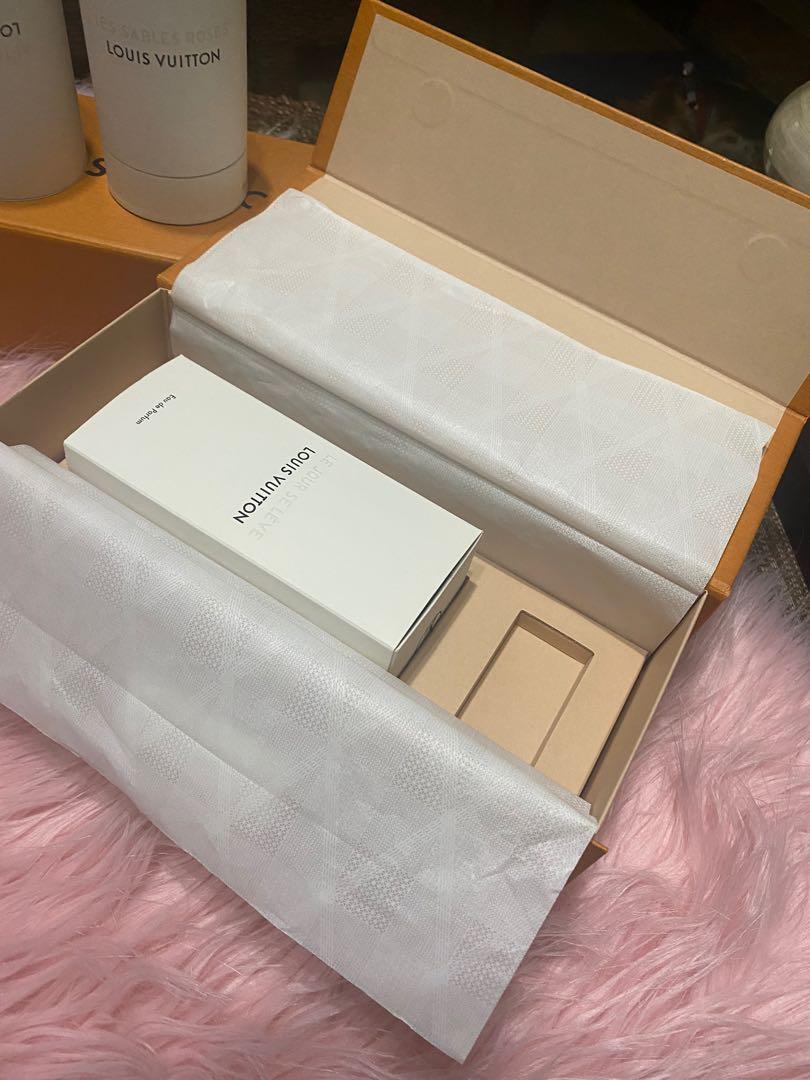 Authentic LOUIS VUITTON LV Perfume Gift Box 8.5x6.5x6 Empty Box w/ Tissue