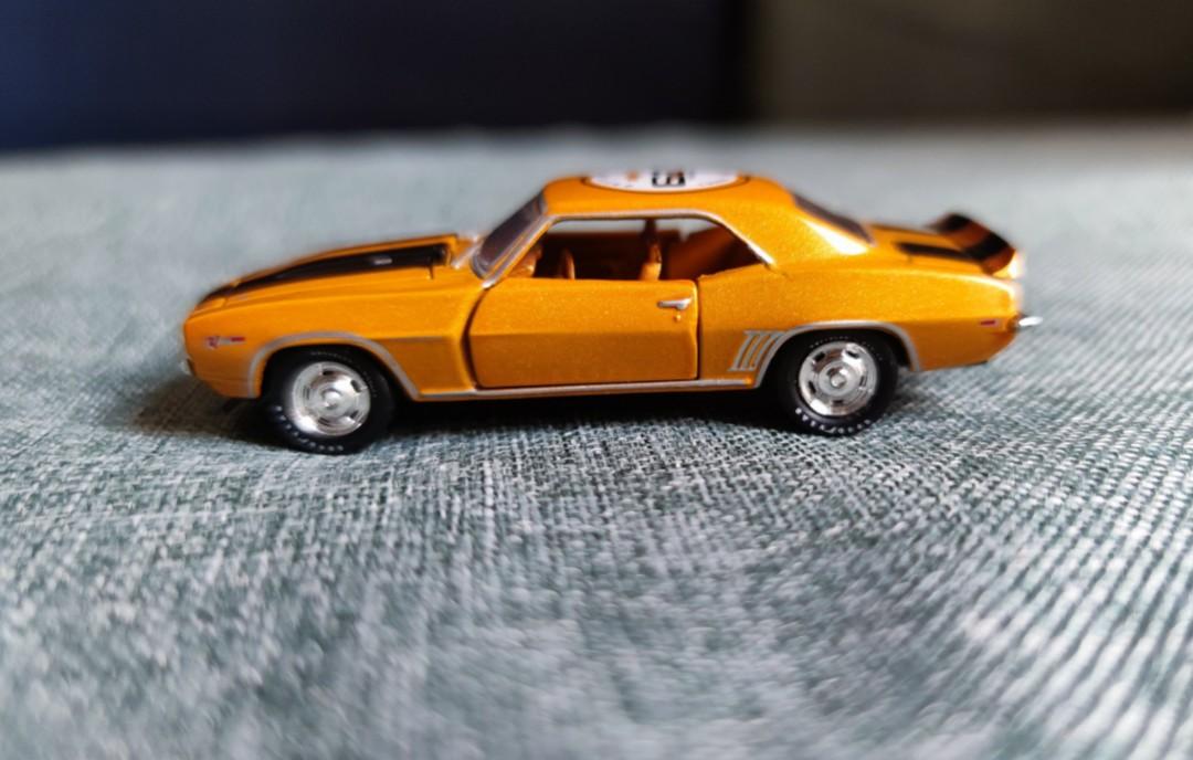 Details about   Racing Champions Classified Series 1969 Chevy Camaro WIP Yellow 1/64 Scale