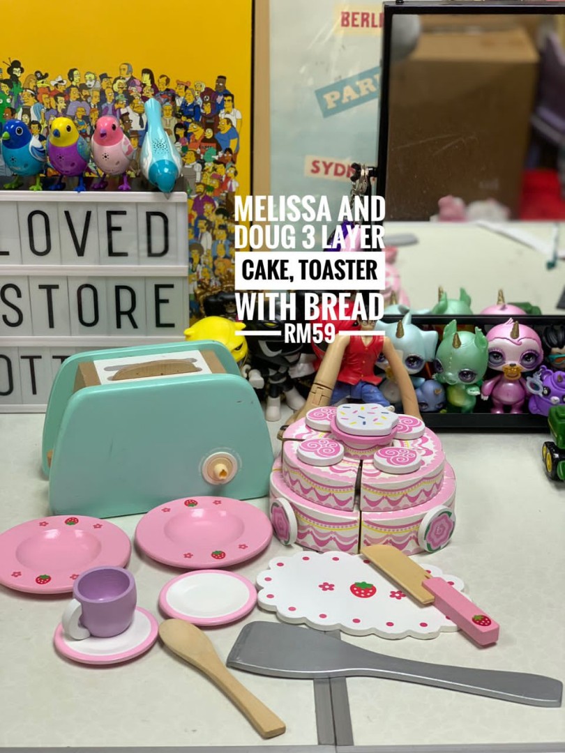Melissa and doug toaster top