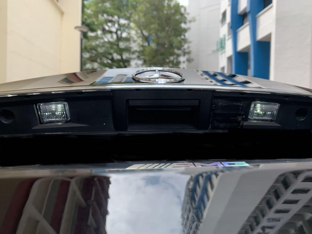 Mercedes W204 C180 C200 W212 E200 E250 License Plate White LED Light