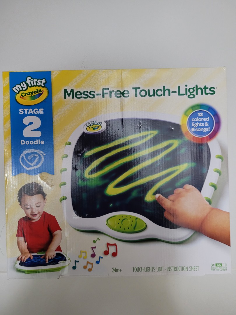 Mess free touch lights (box included), Babies & Kids, Infant Playtime