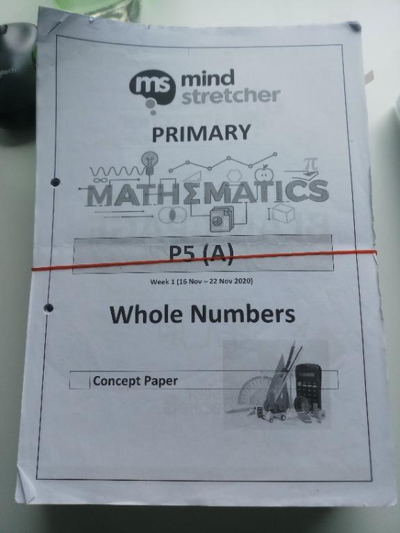 Mind Stretcher MS P5 Mathematics worksheets Hobbies Toys Books
