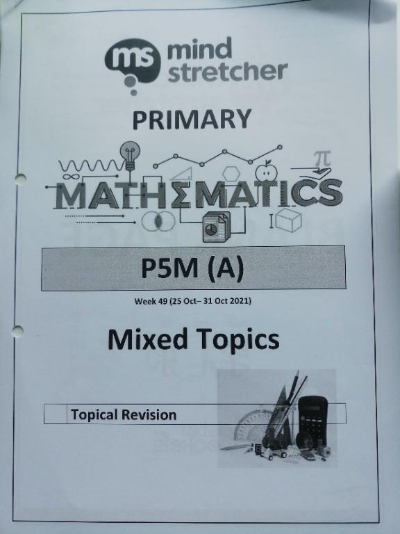 Mind Stretcher MS P5 Mathematics worksheets Hobbies Toys Books