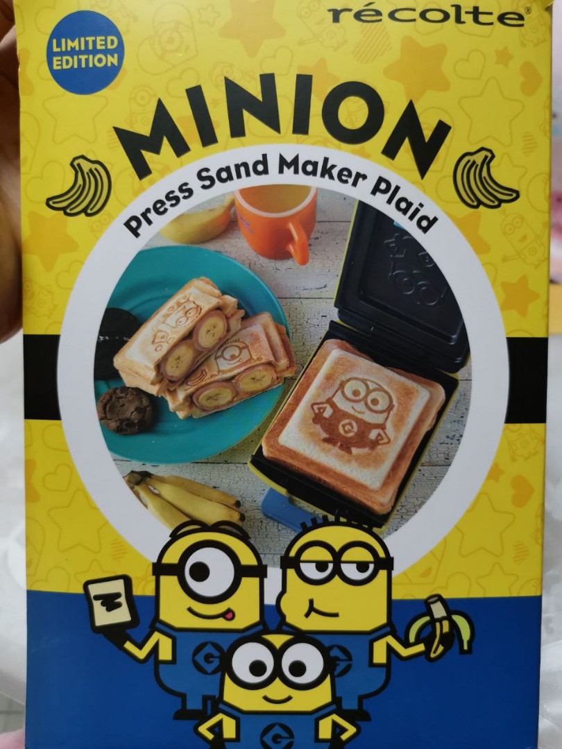 Recolte Minions Hot Sandwich Press