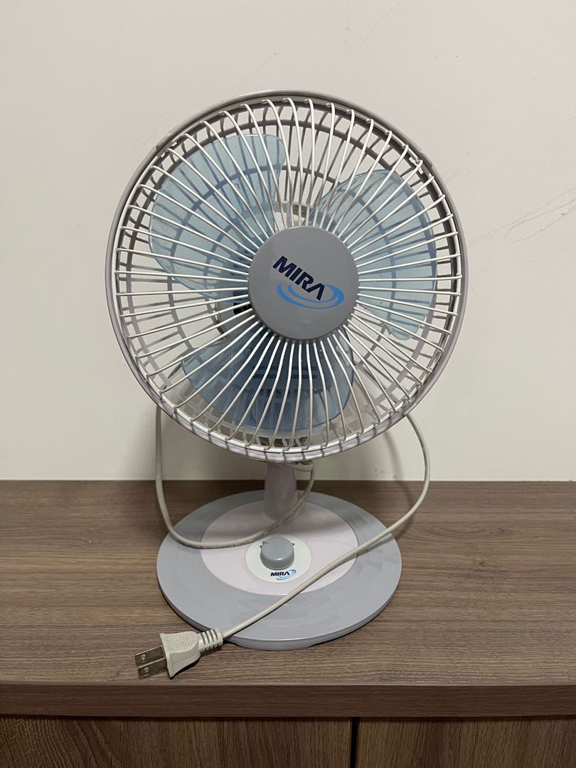 Mira Table Fan 9”, Furniture & Home Living, Lighting & Fans, Fans on