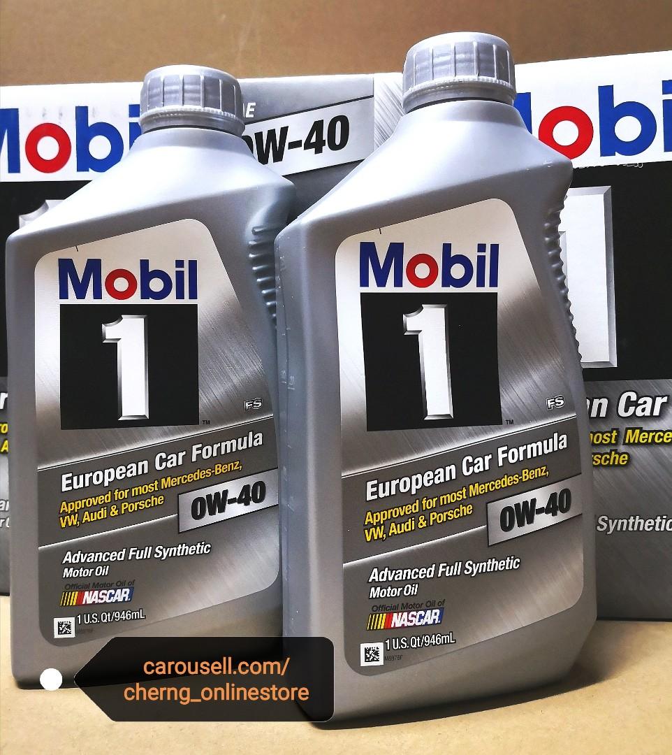 Mobil 0w40 Engine OIL, Car Accessories, Accessories on Carousell