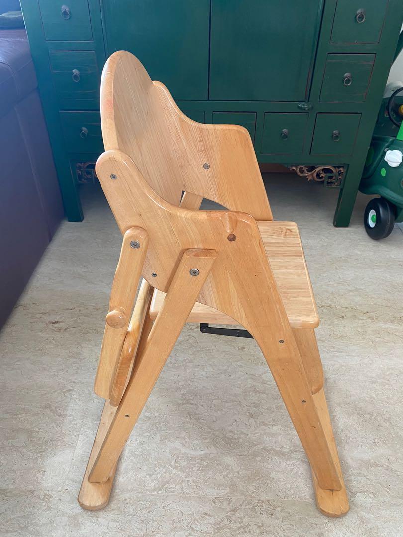 Mothercare valencia shop wooden highchair