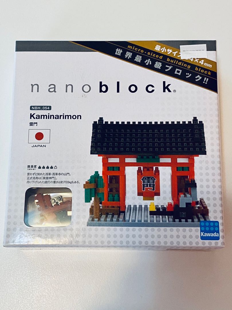 Nanoblock Kaminarimon 興趣及遊戲 玩具 遊戲類 Carousell