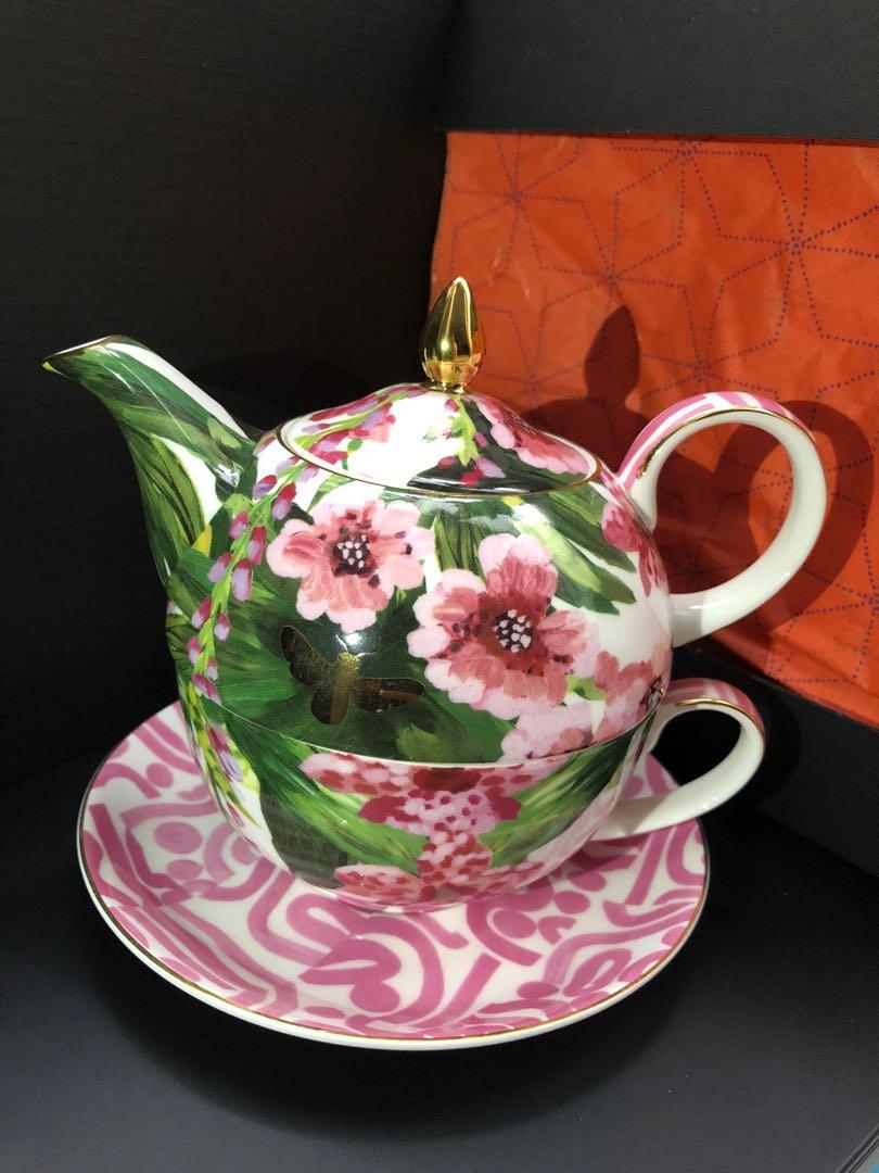 New T2 Teapot and Teacup set for One, Furniture & Home Living