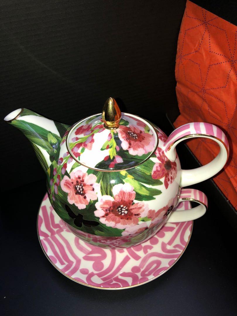 New T2 Teapot and Teacup set for One, Furniture & Home Living