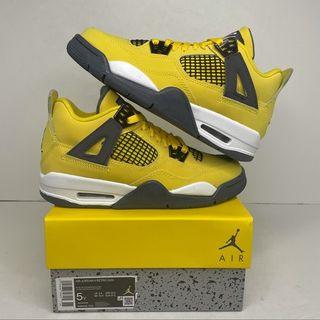Nike Air Jordan 4 Retro GS “Lightning” NEW 2021