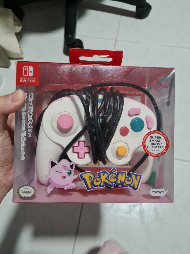 Nintendo Switch Controller Jigglypuff, Video Gaming, Video Game Consoles, Nintendo on Carousell