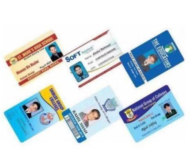 PVC ID Card Sheet A4 Printable Card Sheet Free Size for Bagtag