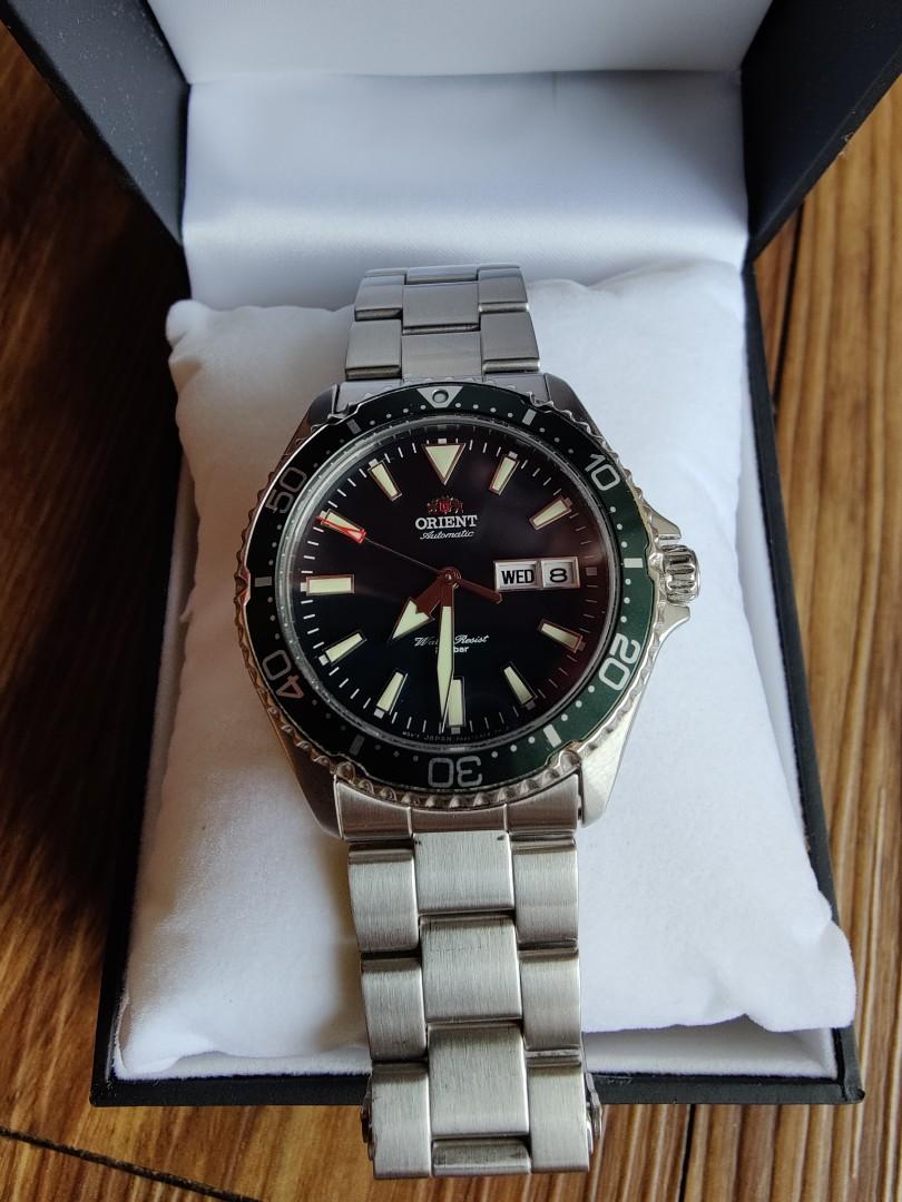 Orient Kamasu (Green Dial) RAAA0004E19A, Men's Fashion, Watches