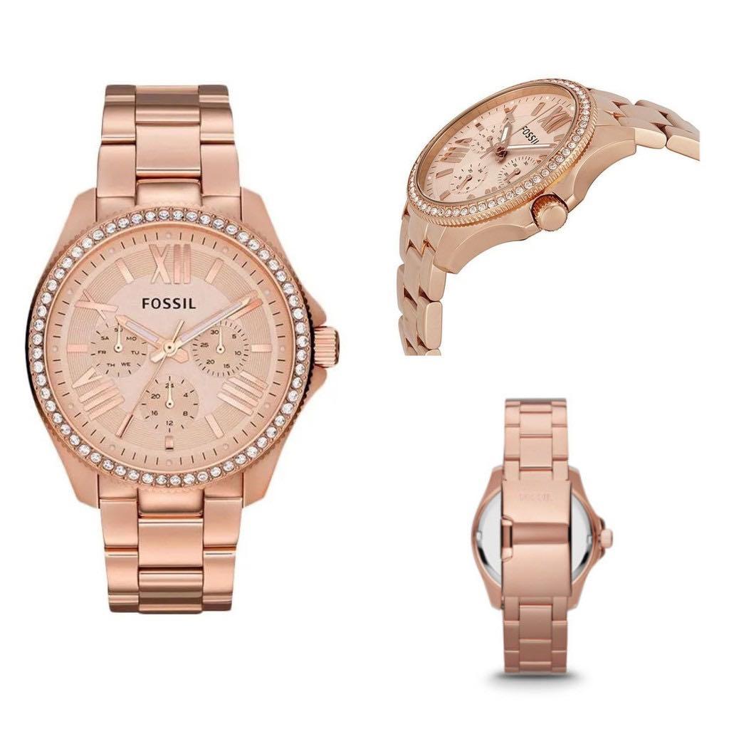 Fossil Watch Women Rosegold Am4483 