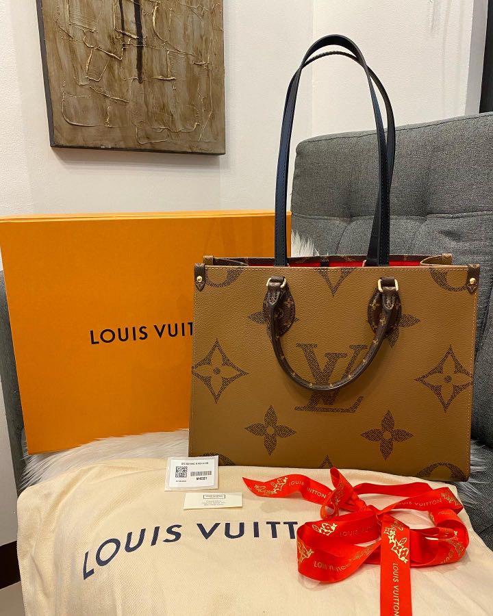 OTG LV Reverse in MM Year 2021, Luxury, Bags & Wallets on Carousell