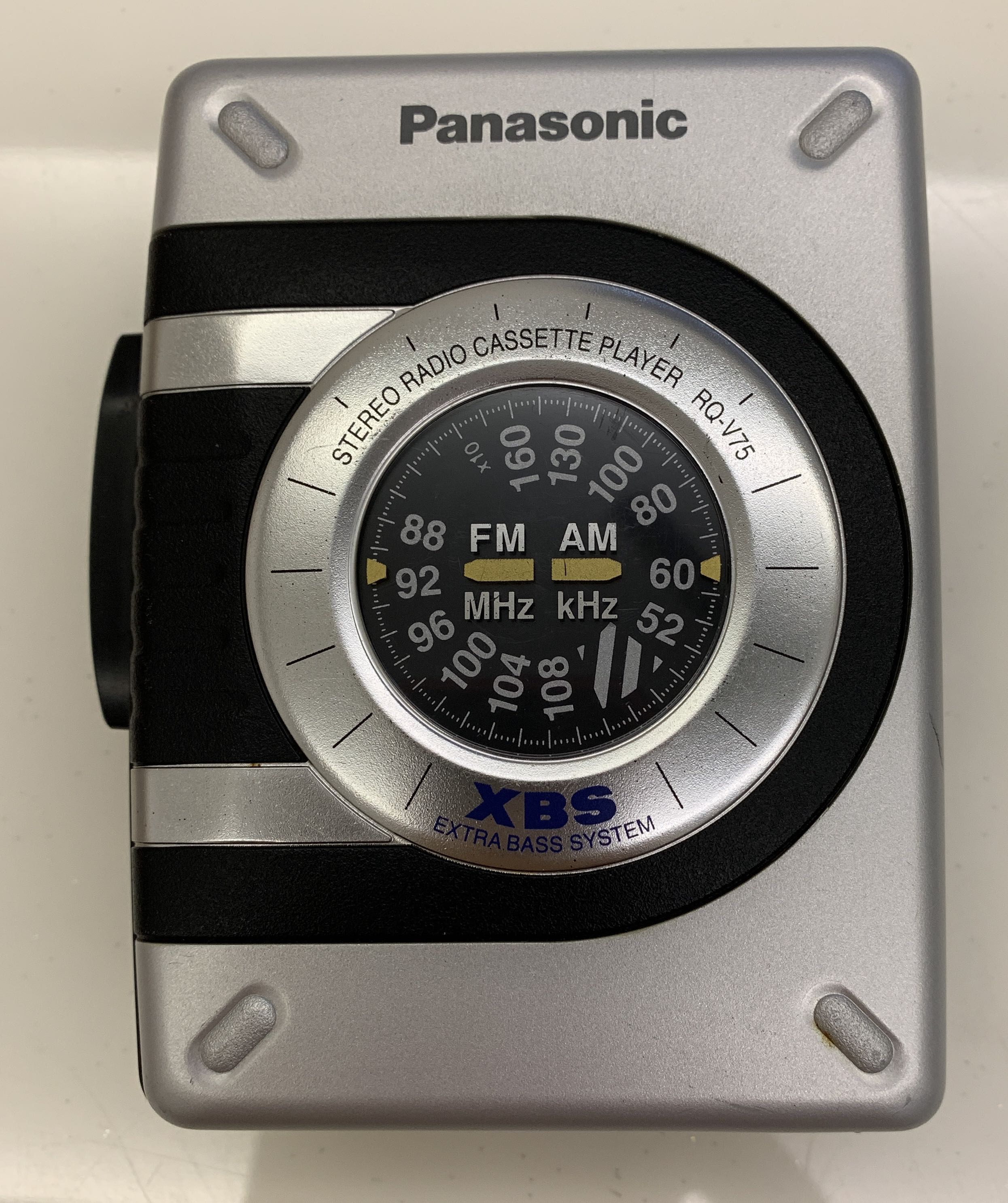 Panasonic Radio Cassette Player WALKMAN RQ-E27V - Audio/Video In