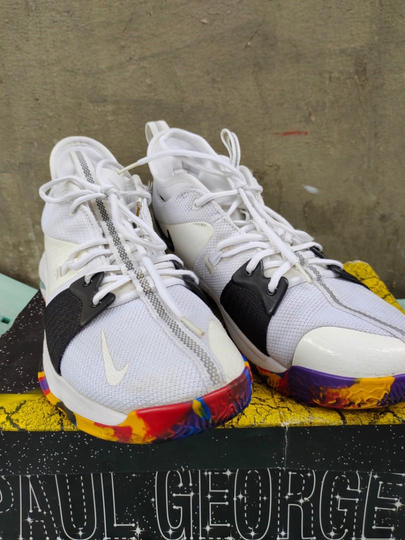 Paul George 2 'NCAA Tournament' White/ Multi-Color, Men's Fashion, Footwear,  Sneakers on Carousell