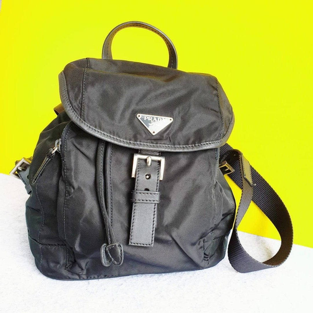 Prada Small Backpack, Women's Fashion, Bags & Wallets, Purses & Pouches on  Carousell