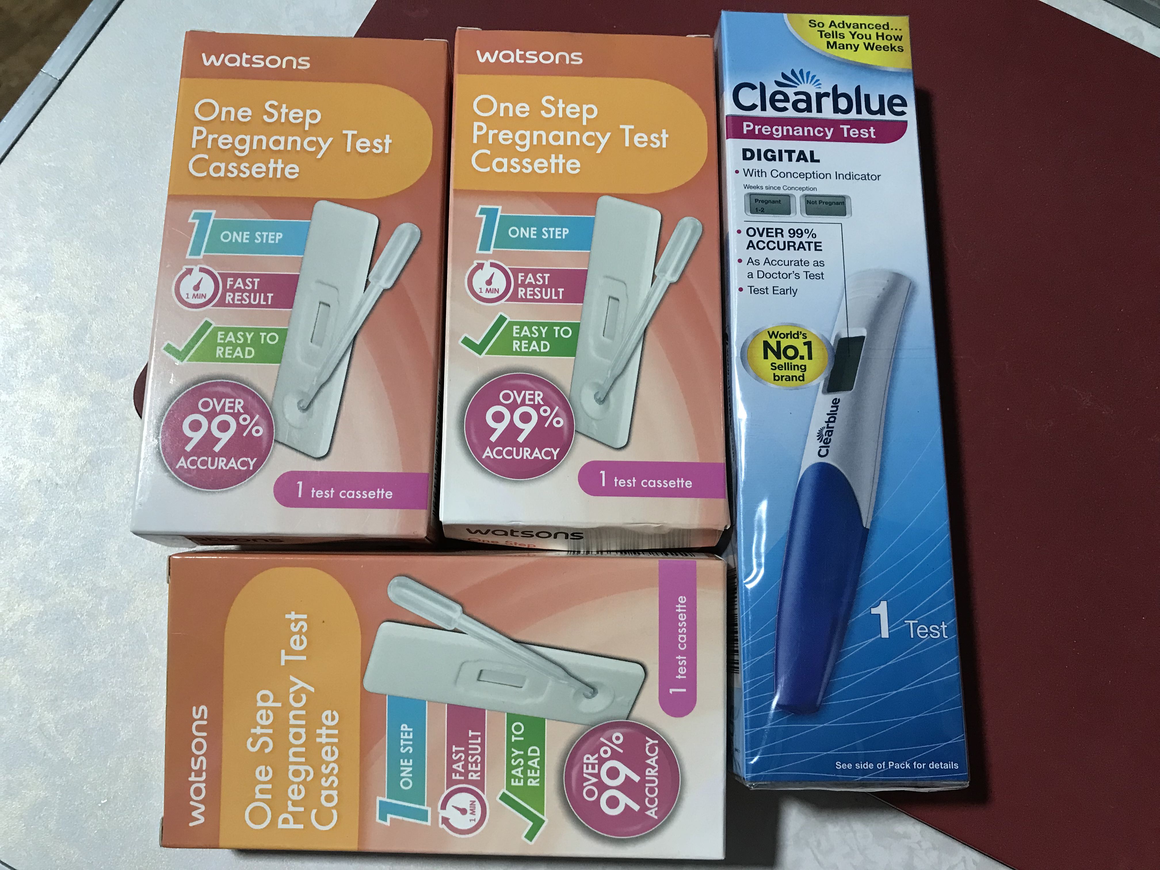 Pregnancy test kit & digital ovulation tester, Health & Nutrition