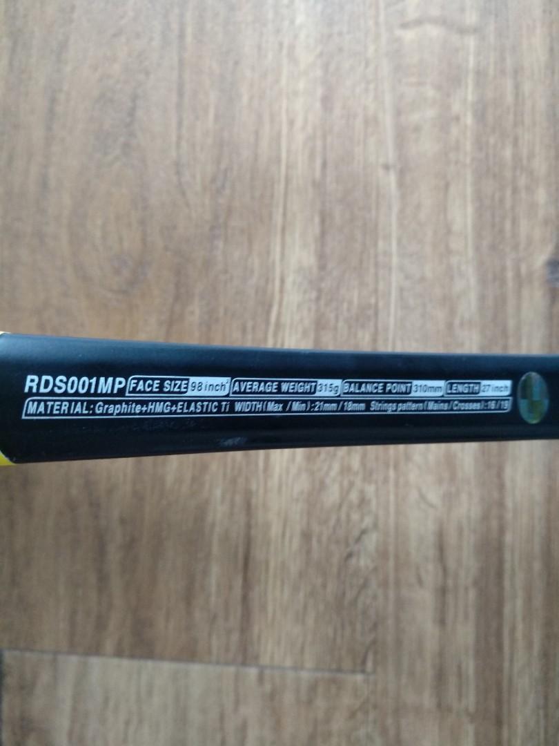 *Rare* Yonex RDS 001 Tennis Racket (X Ezone), Sports Equipment, Sports ...