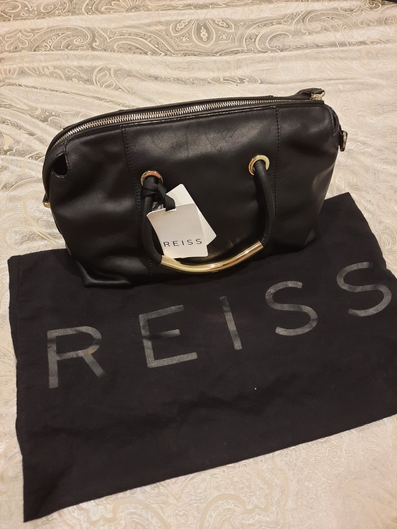 REISS Leather Tote Bag, Women's Fashion, Bags & Wallets, Tote Bags on