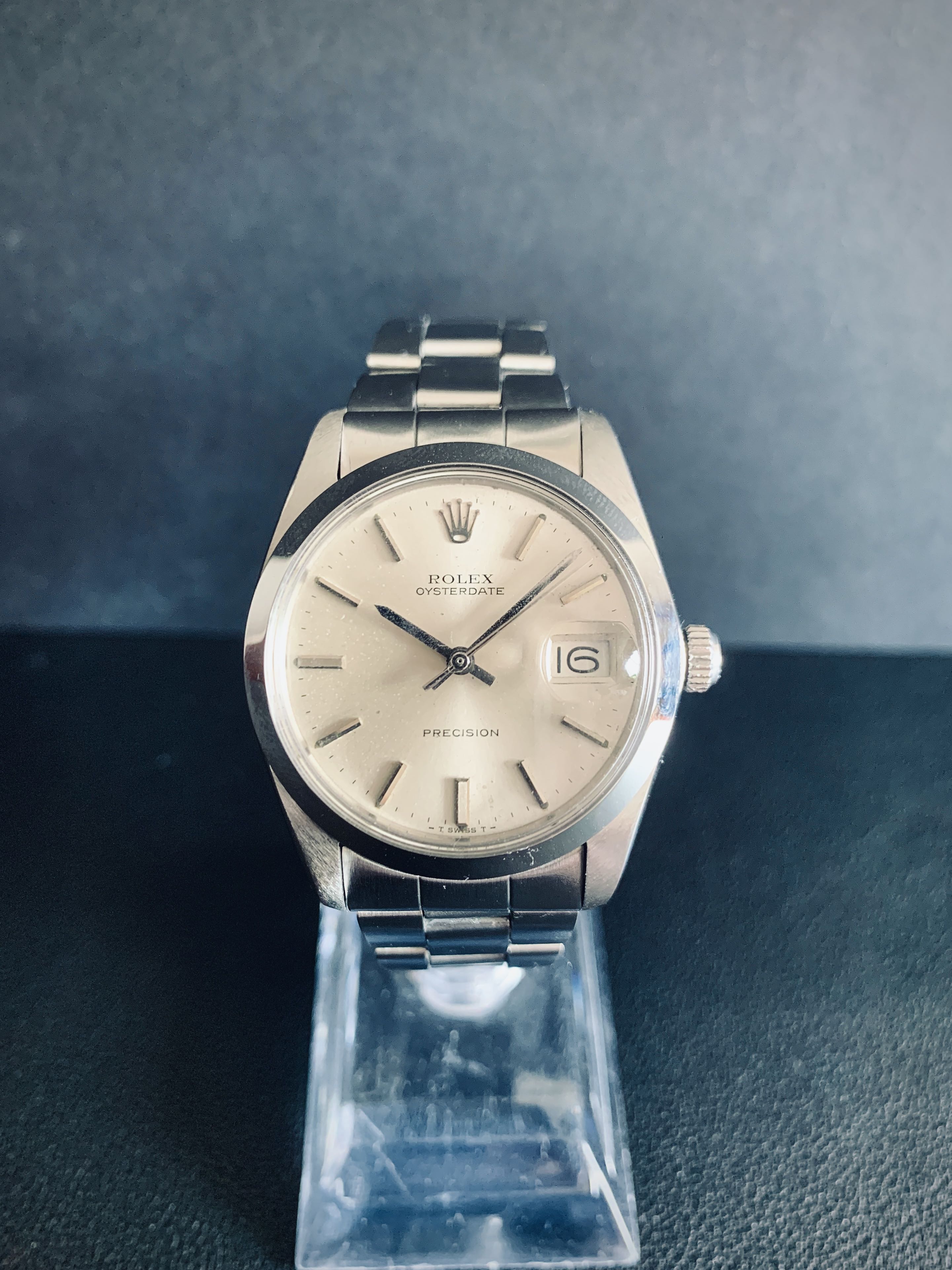 Rolex Oyster Date Precision (ref. 6694), Luxury, Watches on Carousell