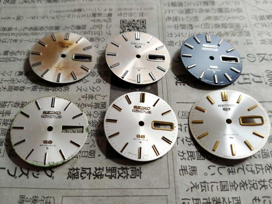 Seiko Original Vintage Dials (6116/6106/7019), Luxury, Watches on Carousell