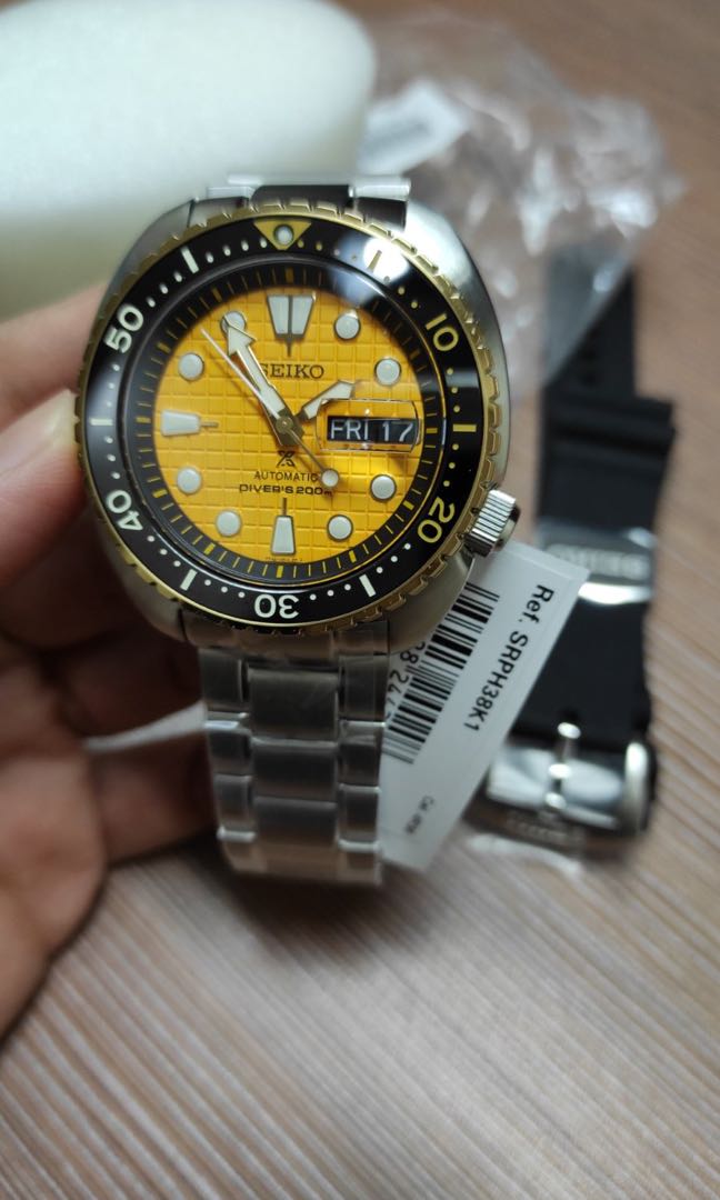 Seiko SRPH38K1 Sunrise Turtle Limited Edition, Men's Fashion, Watches &  Accessories, Watches on Carousell