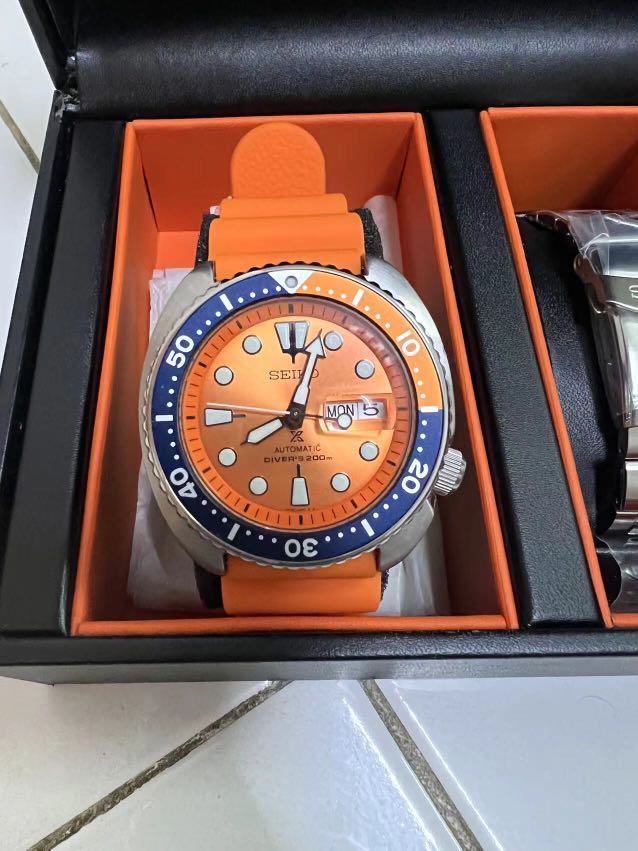 Seiko turtle orange SRPC95K1 limited 