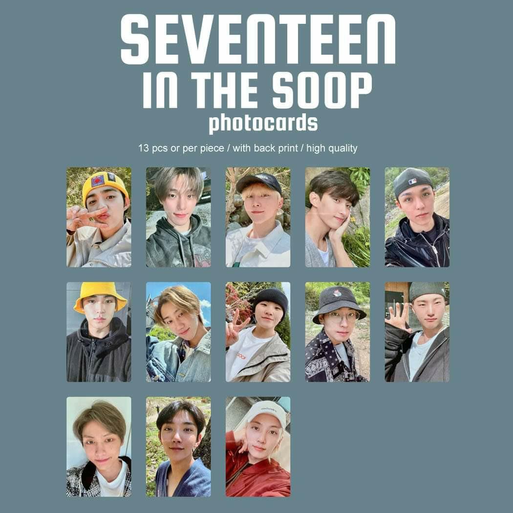 Seventeen In the Soop Photocards (please read the note), Hobbies & Toys